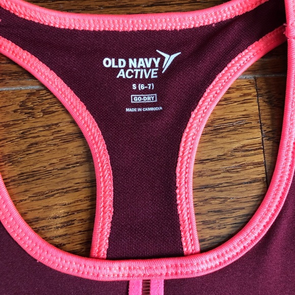 Girls ON Red Sports Bra - Picture 3 of 4